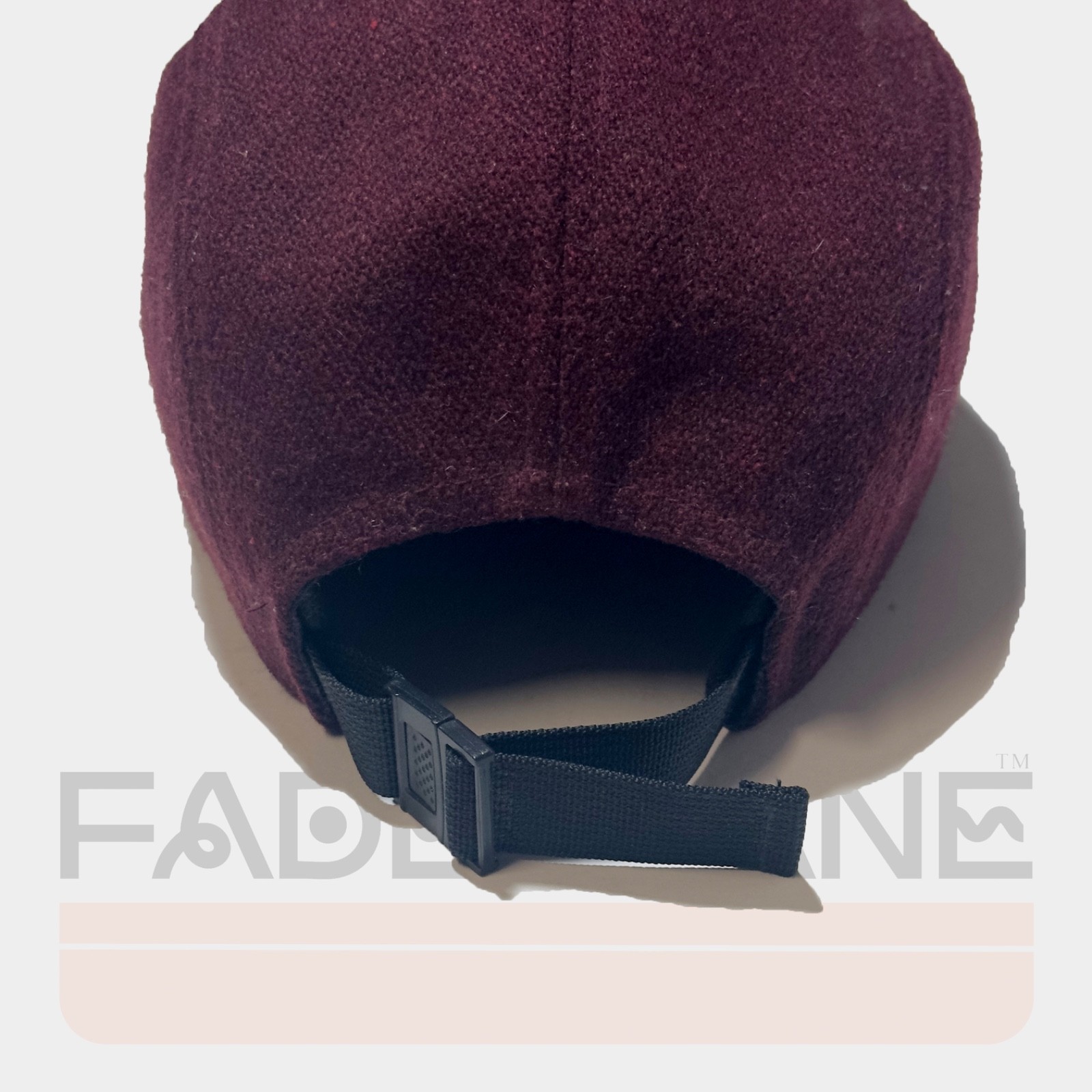 Obey Maroon Wool Blend 5 Panel Cap, One Size Fits All gallery