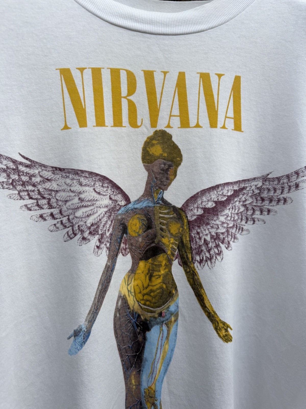 1993 TOP HEAVY Nirvana In Utero - Kurt Cobain OG OWNER -Large ULTRA RARE 90s gallery