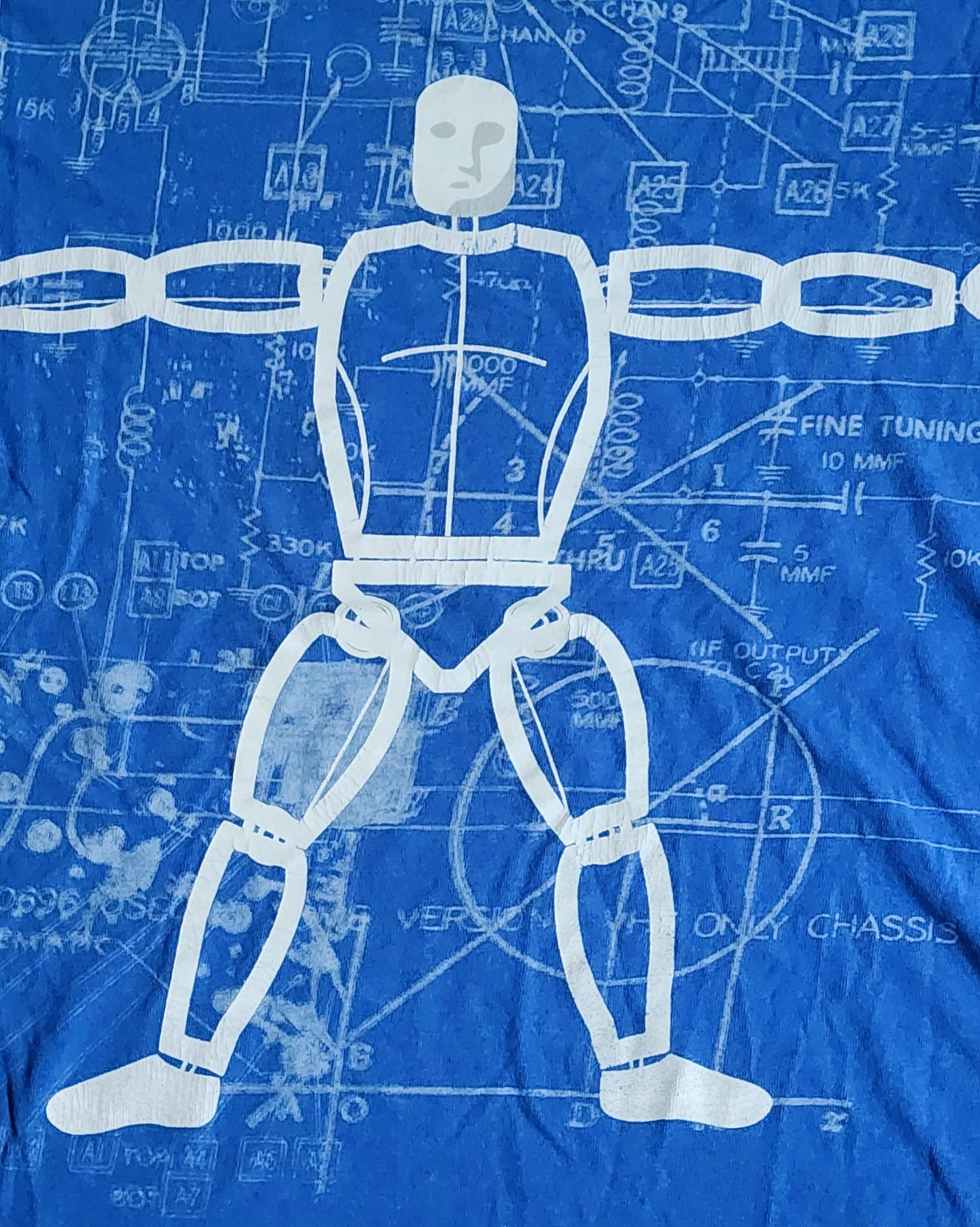 Mythbusters T-Shirt Men's Sz Small All Over Print Discovery Channel 2011 Tee gallery