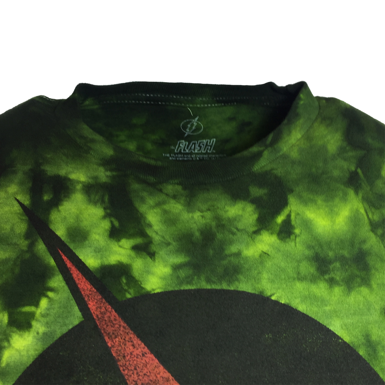 Men's T-shirt-Tie Dye-The Flash-DC Comics - Universe-100% cotton-Soft Fabric . gallery