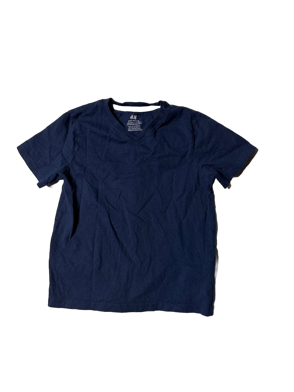 Preowned- H&M V-Neck S/S T-Shirt Boys (Size 4Y-6Y)