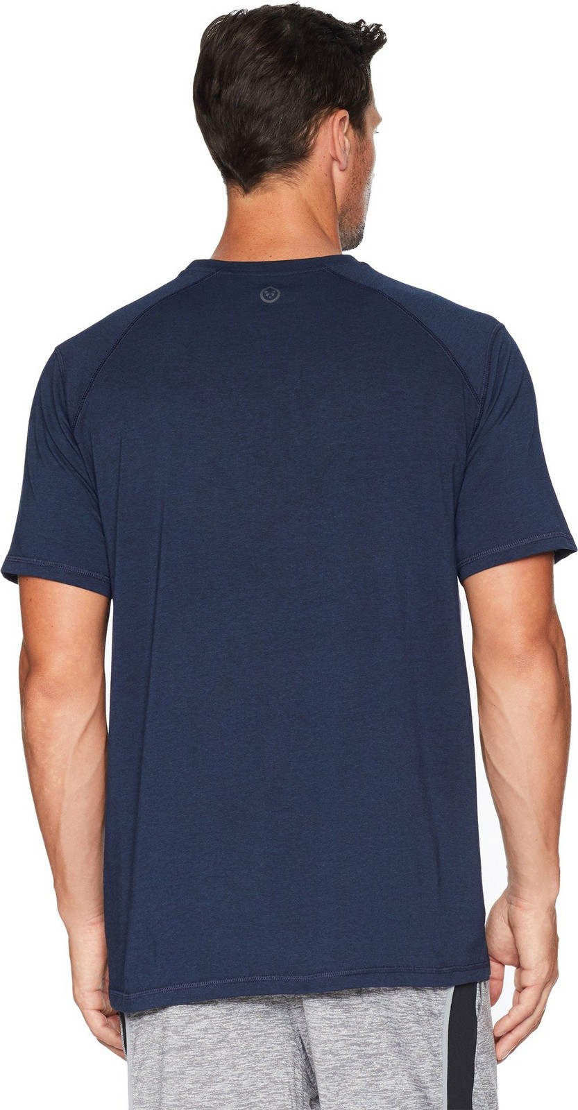 Men's Classic Navy Carrollton T-Shirt, Size Large, Casual Everyday Wear Top gallery