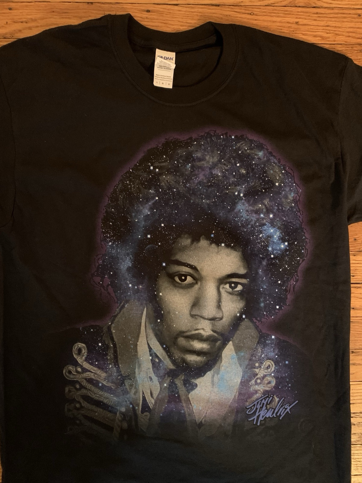 Jimi Hendrix T Shirt Gildan Graphic LG Rock Legend gallery
