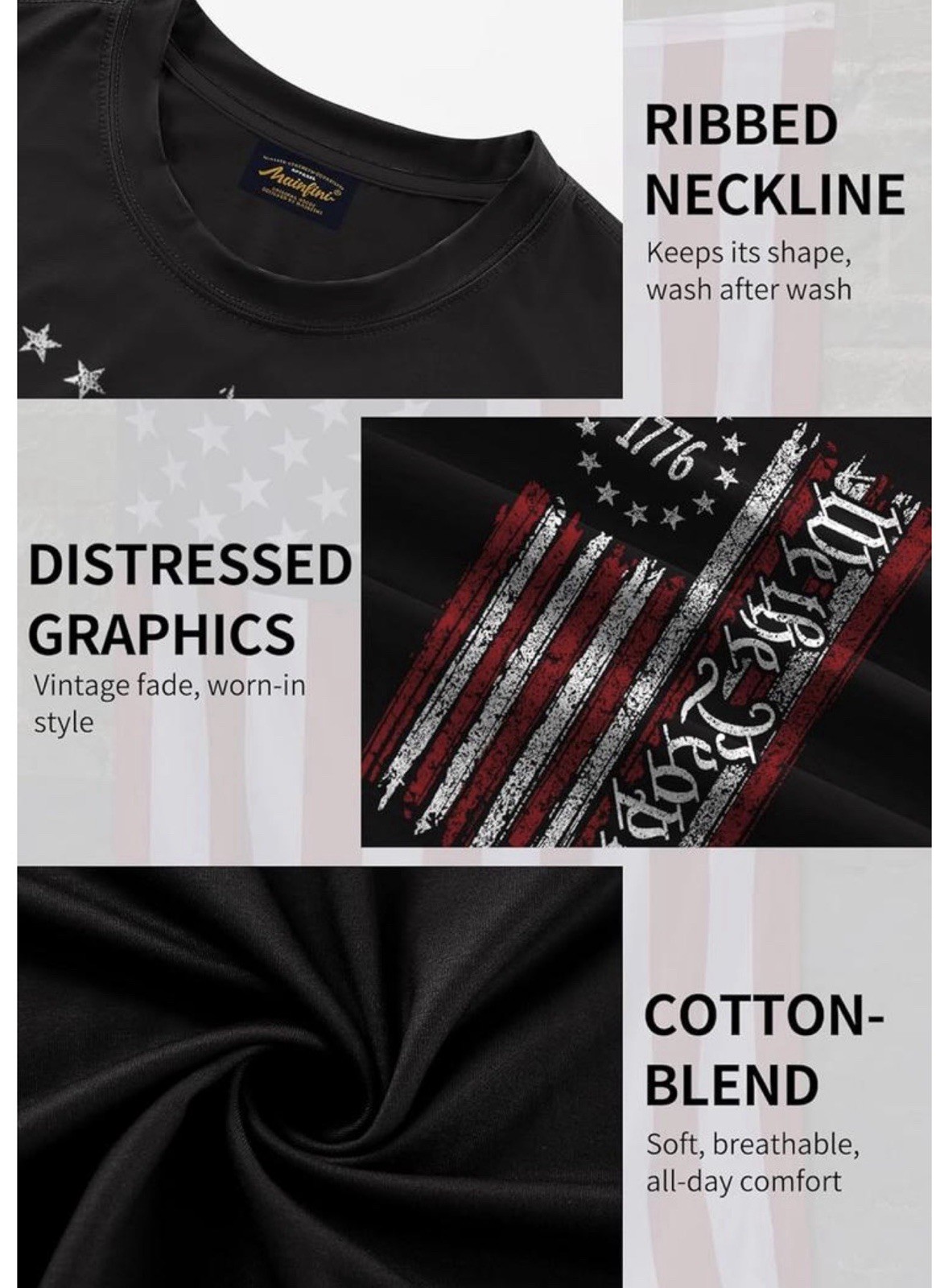 Mens 4th of July Shirts Muscle Tank Top 1776 Sleeveless Graphic Gym Workout U... gallery