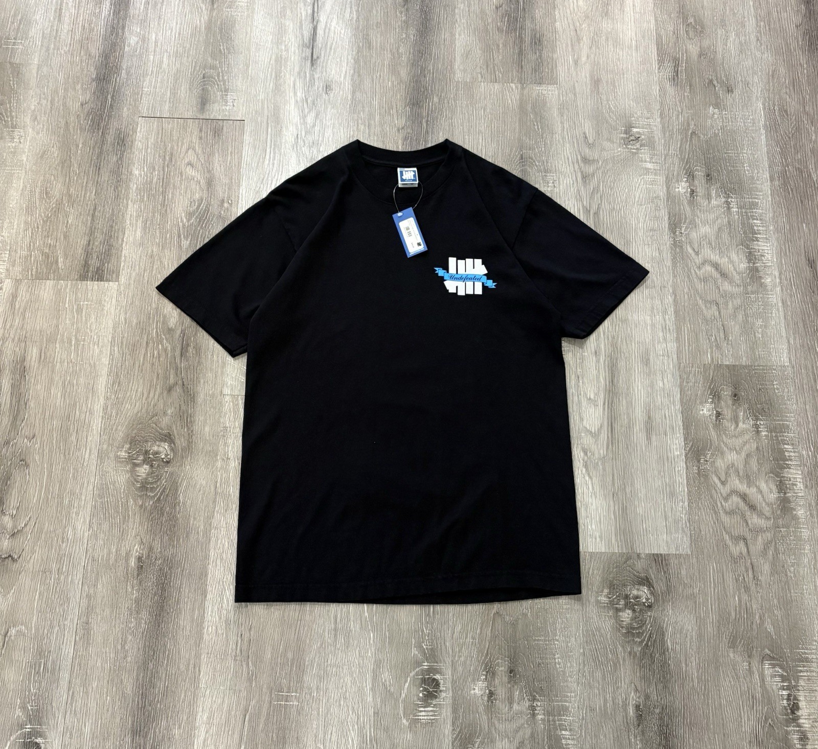 Undefeated T Shirt Medium Black Graphic Tee New With Tags NWT USA Made