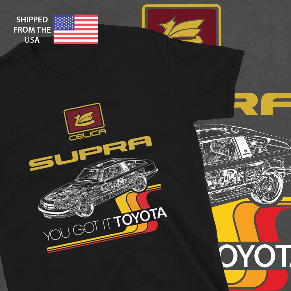 Celica Supra (1978/1979/1980) Schematic Short-Sleeve Unisex T-Shirt gallery