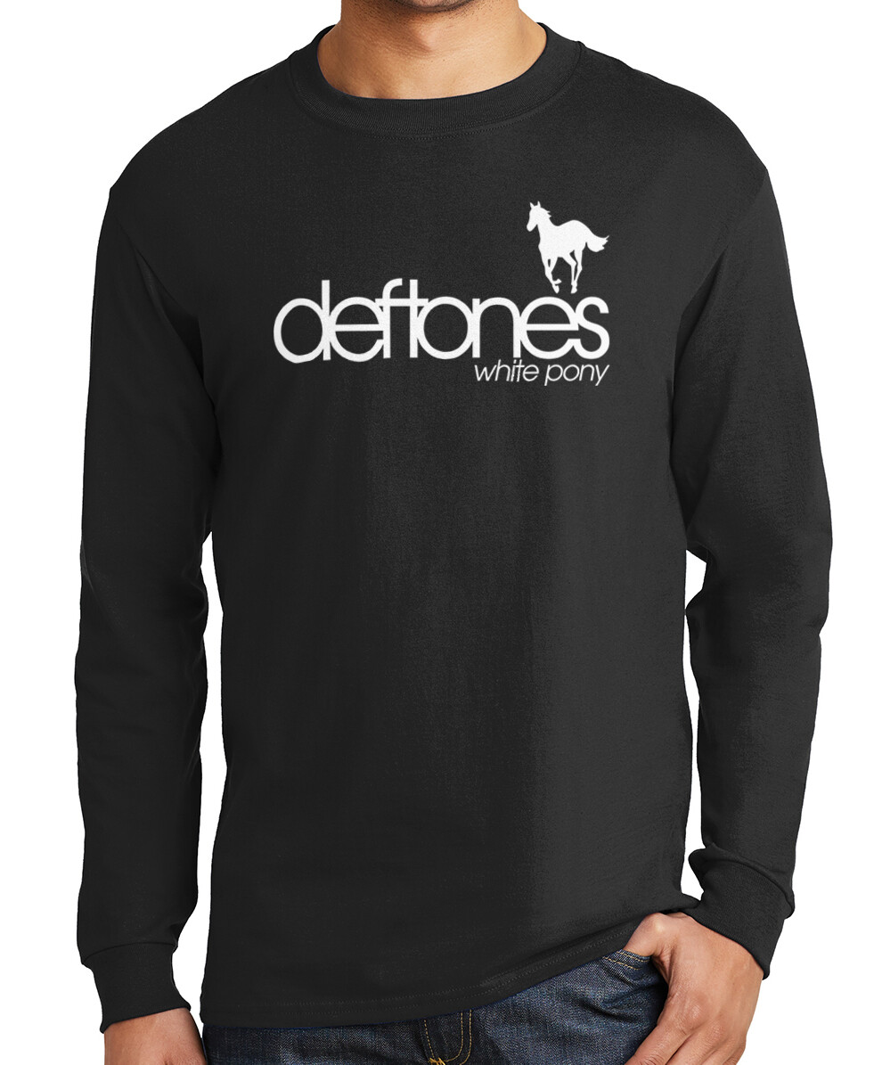 Deftones White Pony Long Sleeve T-Shirt American Hard Rock Band S-3XL Cotton Tee gallery
