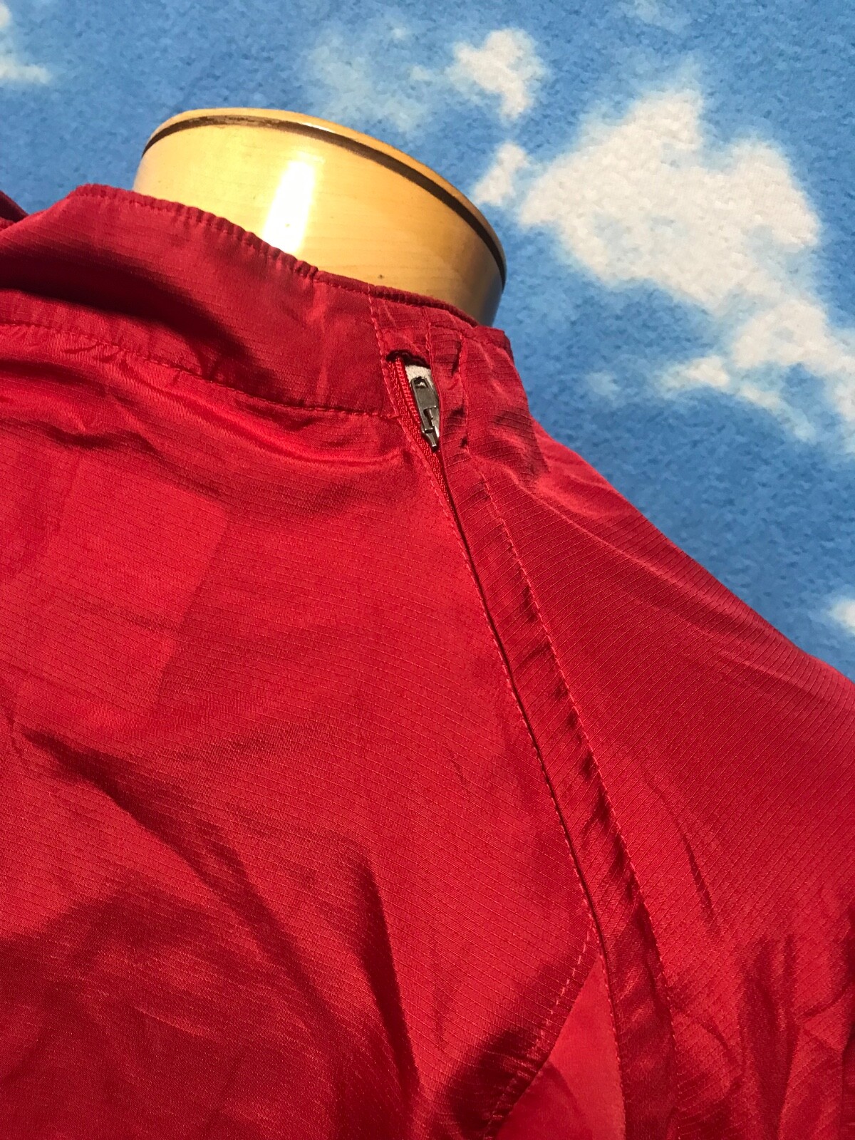 St Louis Cardinals Jacket pullover Majestic red XL Bayner sweatshirt 1/4 zip C26 gallery