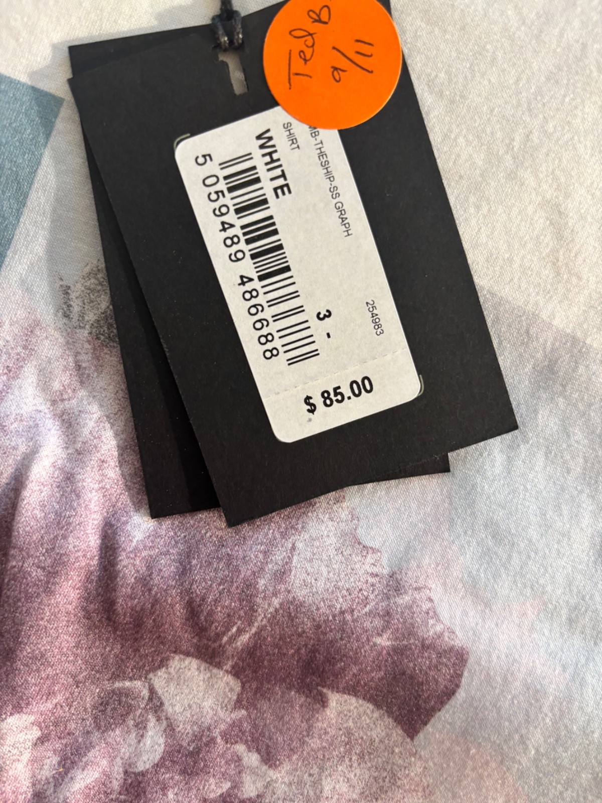 Ted Baker brand graphic t shirt Mint new w tags $85 Studio wardrobe sale gallery