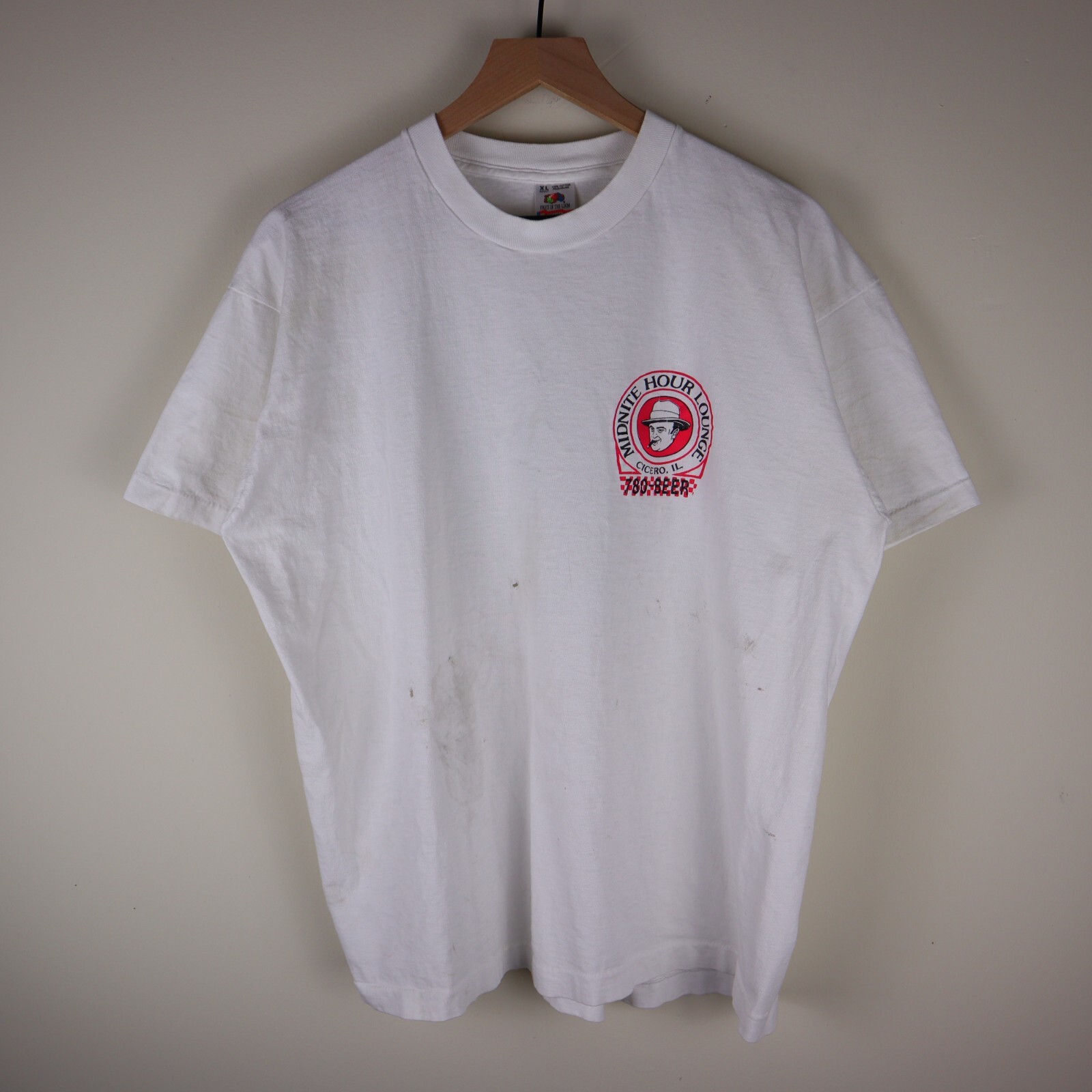 Vintage 90s Midnite Hour Lounge Cicero Illinois Al Capone Shirt Adult XL 23x26 gallery