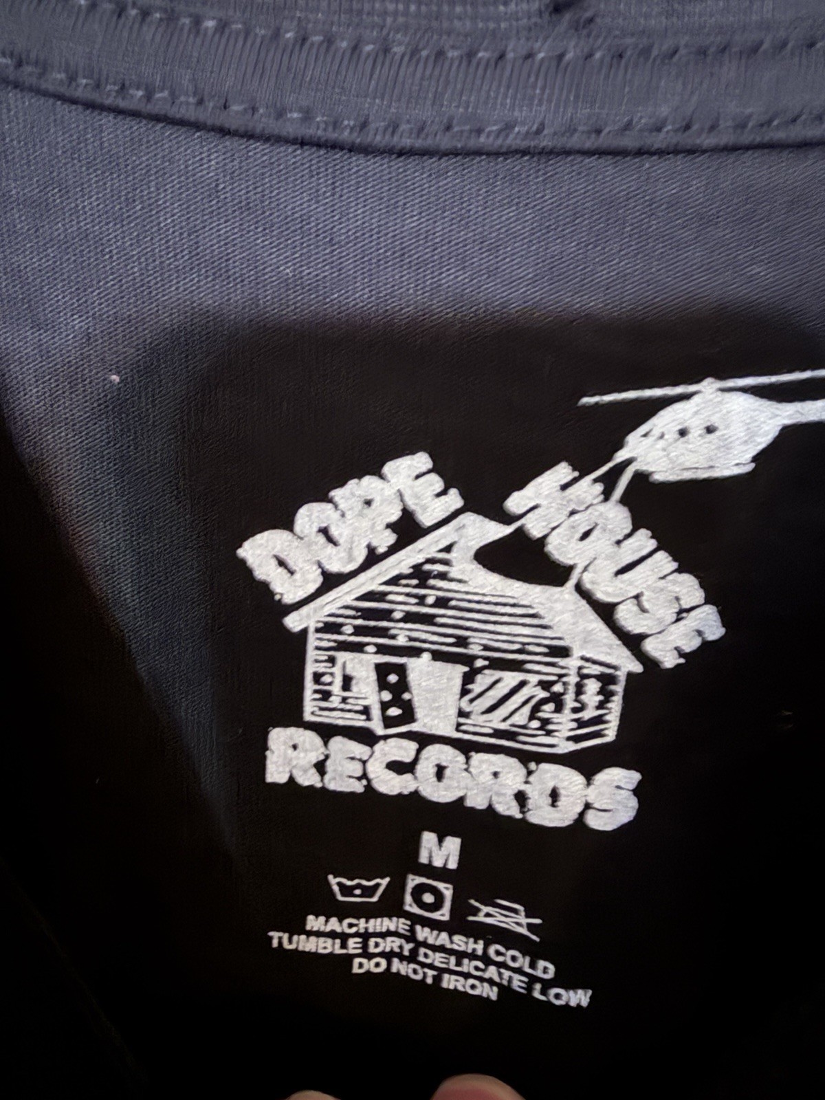 Dope House Records Graphic Print Music T-Shirt Black Men's Size M Cotton gallery