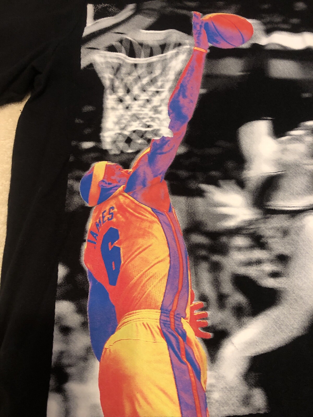 UNKNWN Lebron James Store Miami , Size Med Black gallery