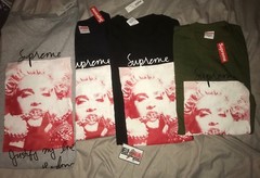 Supreme FW 18 – Madonna Tee – Black – Size Medium- Week 0- IN HAND!