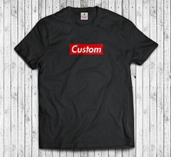 Box Logo Custom Text t-shirt hype