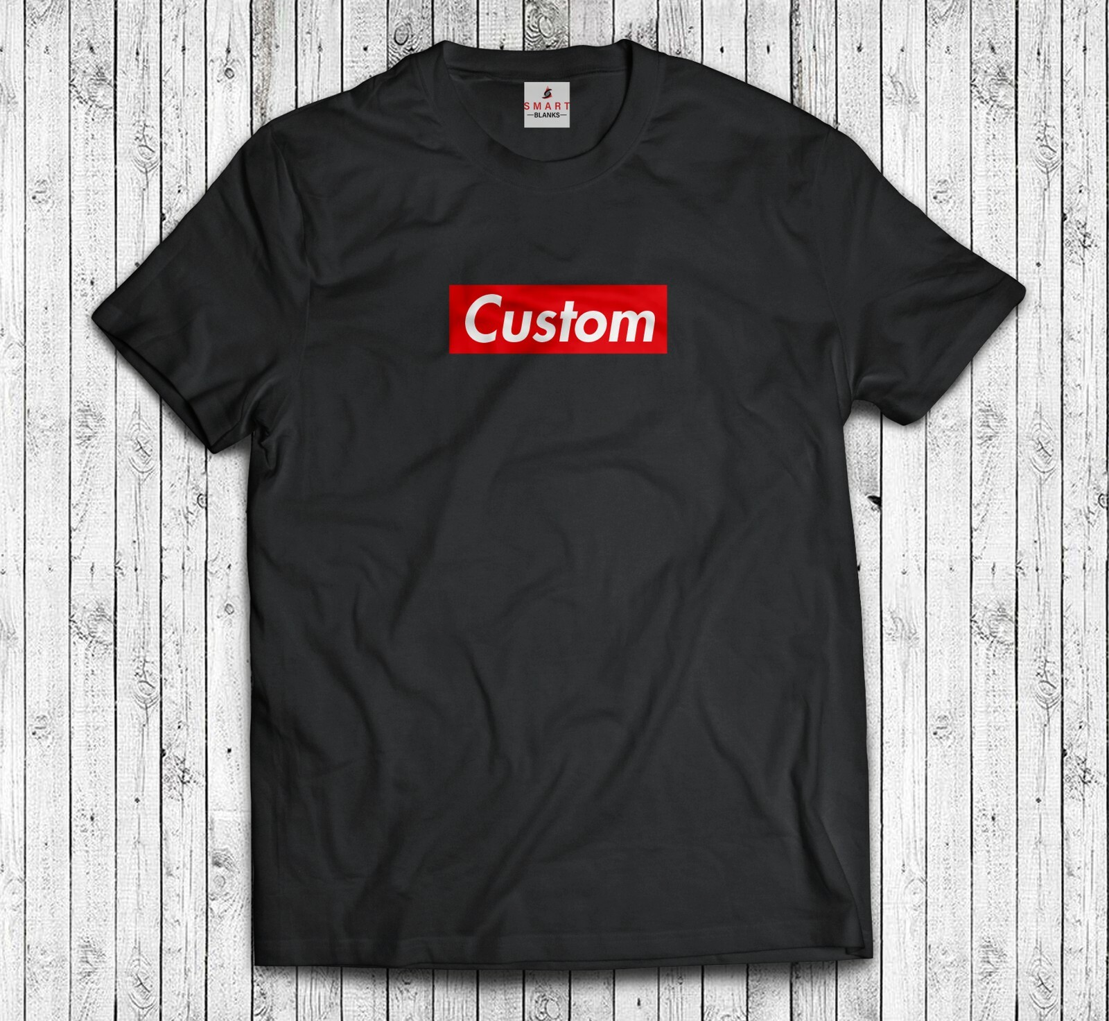Box Logo Custom Text t-shirt hype gallery