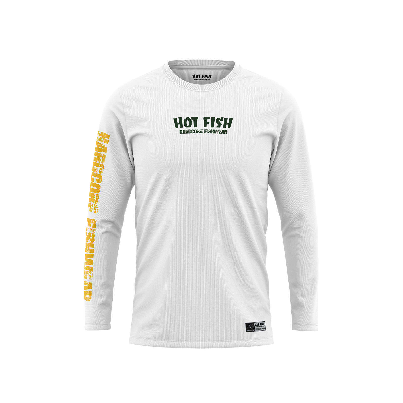 BUTERFLY PEACO HOT FISH – Men’s Long Sleeve Fishing Shirt – UPF Protection
