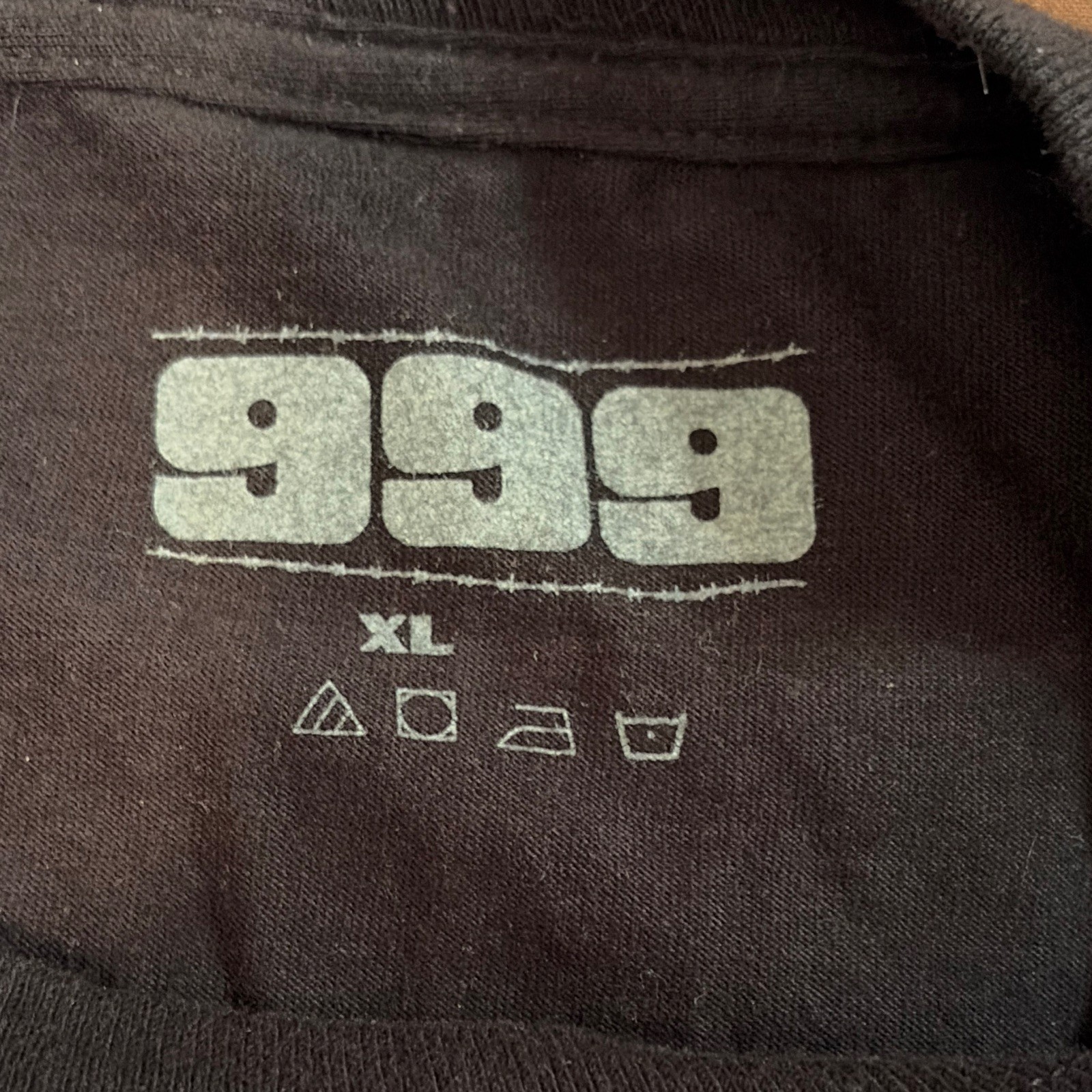 999 Legends Never Die 999 Forever Graphic Black Crew Neck T-Shirt Men's XL gallery