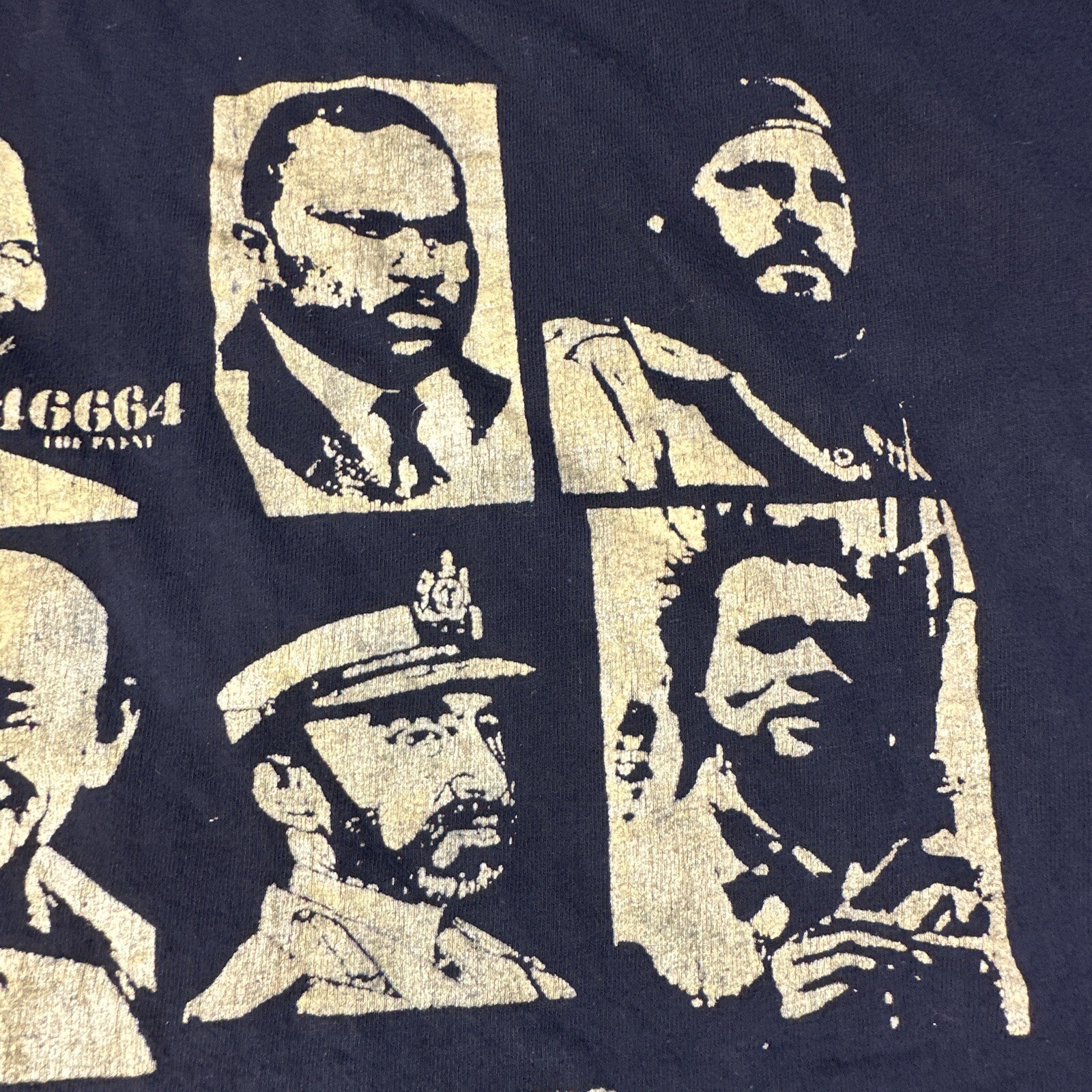 Wazalendo Kenya Wear Political Activists T Shirt Men's Sz XL MLK Gandhi Mandela gallery