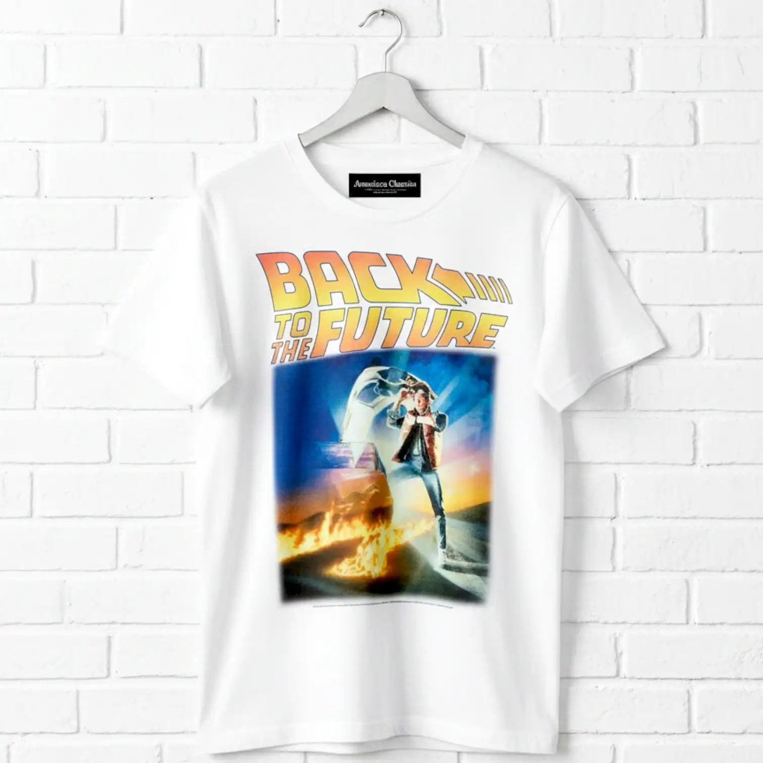 Back to The Future Marty McFly Poster Men’s T Shirt