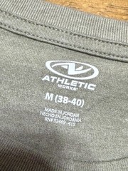 Athletic Works Shirt, Men’s Size Medium, Green, Long Sleeve, Crew Neck
