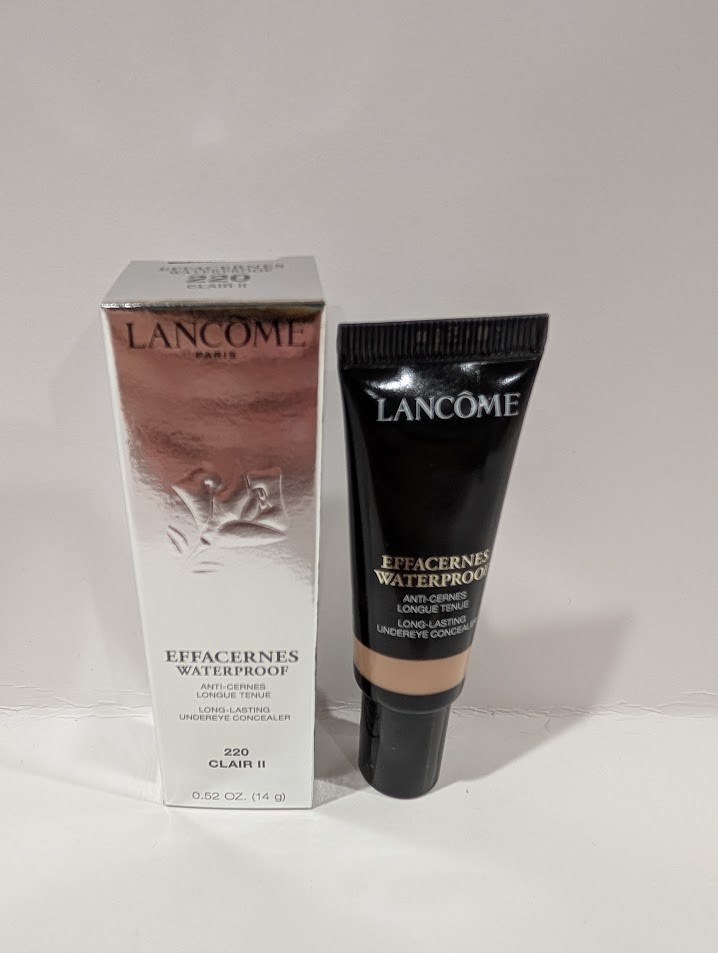 Lancome Effacernes Waterproof Long Lasting Undereye Concealer #220 Clair II 0.52