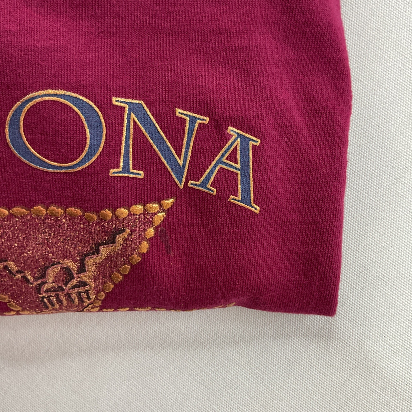 Vintage Sedona Arizona T-Shirt Men Sz L Aztec Southwestern Graphic Tee 90s Crew gallery