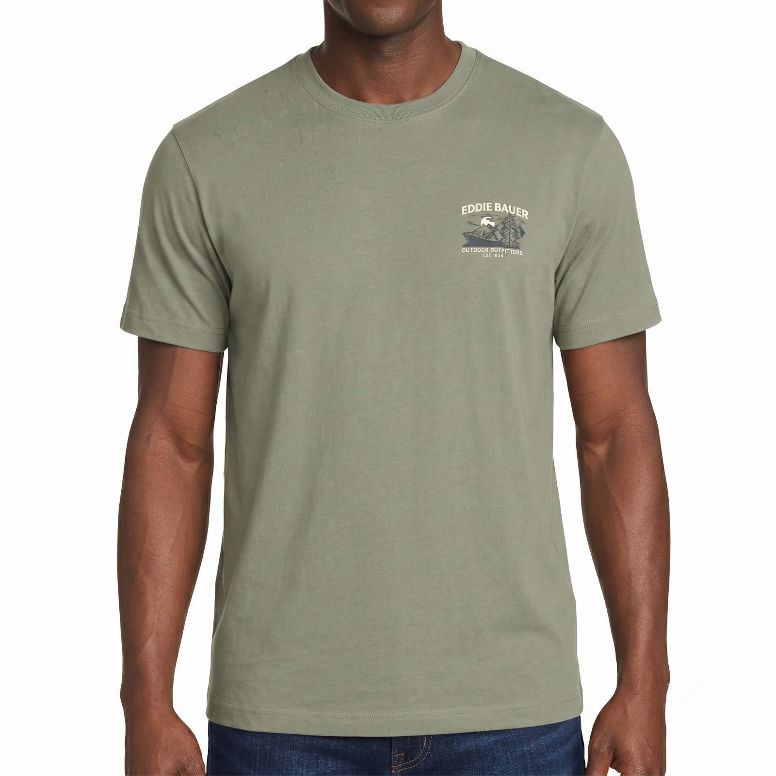 Eddie Bauer Men's Graphic Tee T-Shirt Regular Fit Crewneck Lightweight S-XXL gallery