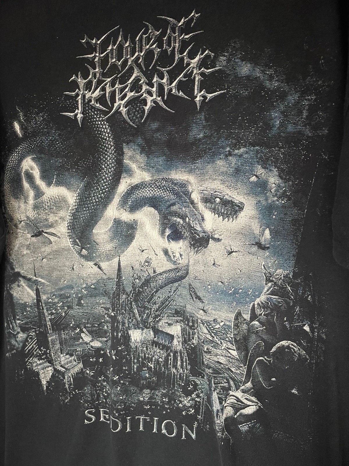 Vintage Hour Of Penance Shirt XL Cannibal Corpse Death Metal Brutal Faded Heavy gallery