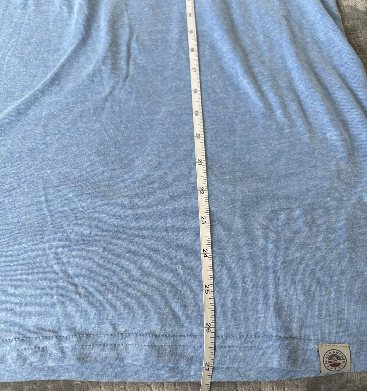 Flag & Anthem Trade Mark T-shirt Men light blue Graphic Print Large gallery