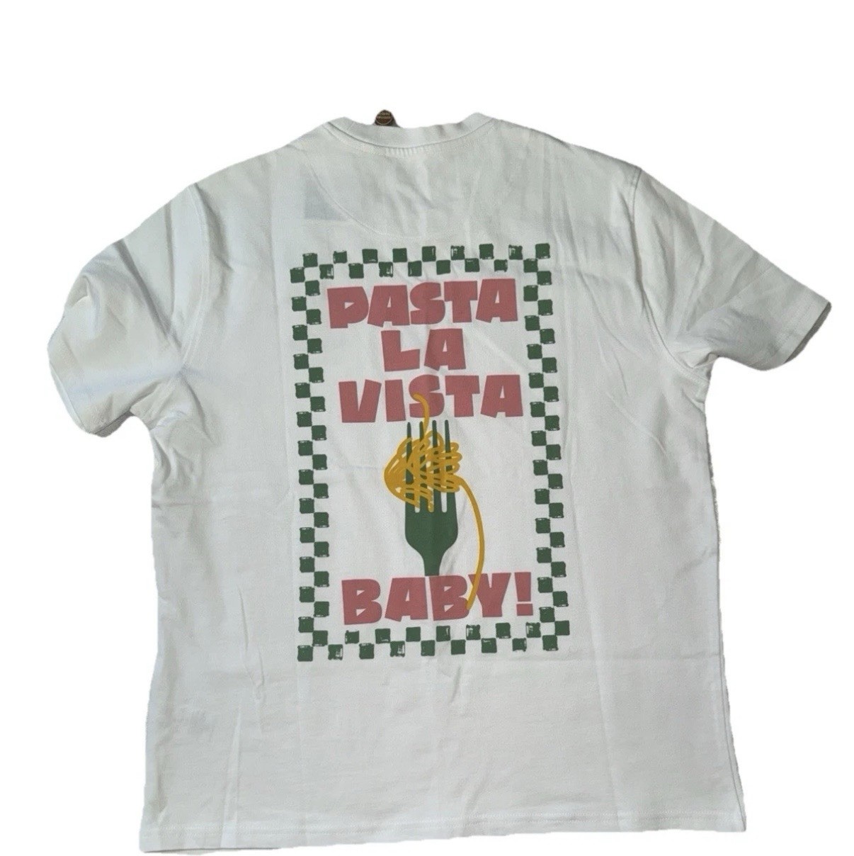 graphic t-shirt, mens, pasta la vista print gallery