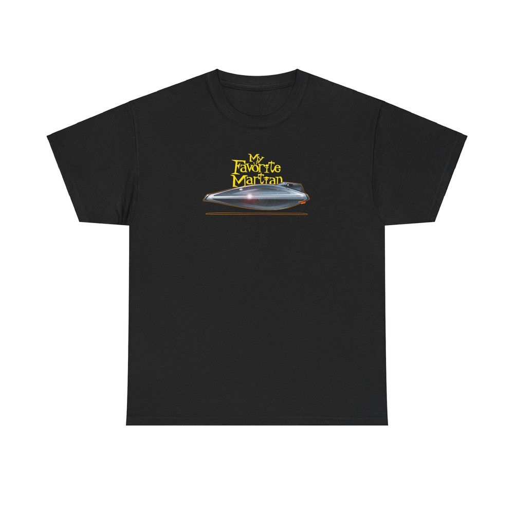 MY FAVORITE MARTIAN Spaceship Concept Art Cotton Tee Multiple Colors