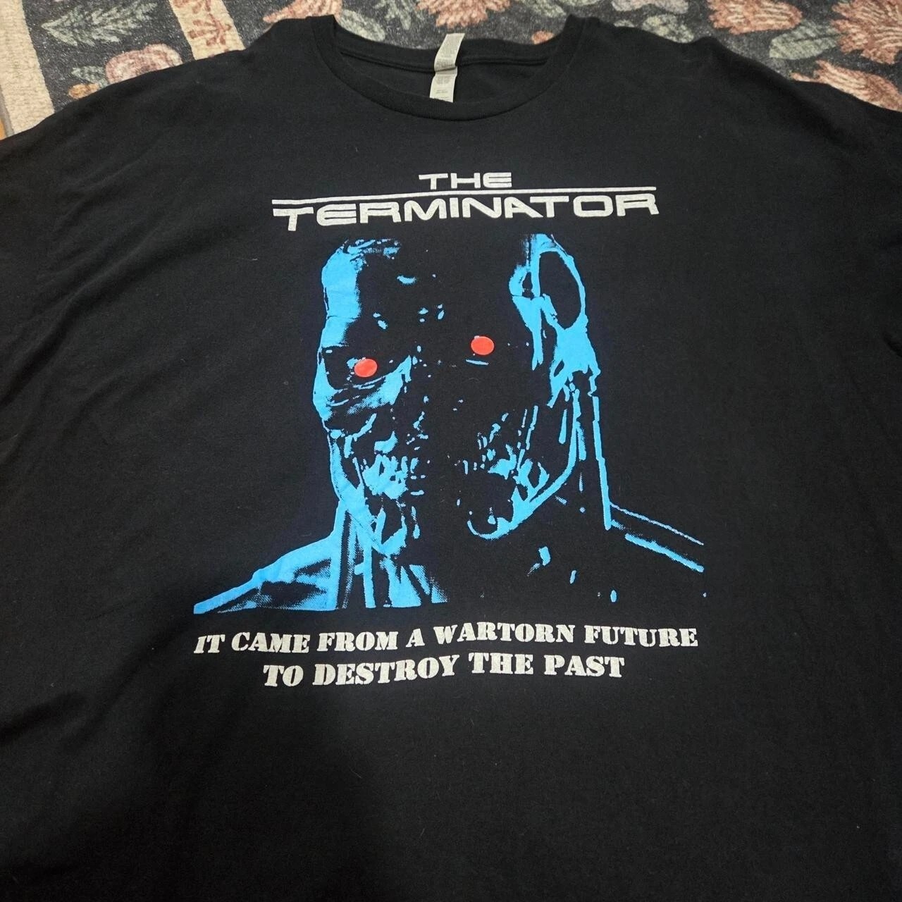 Terminator movie horror short sleeve black color shirt Men Women S-5XL