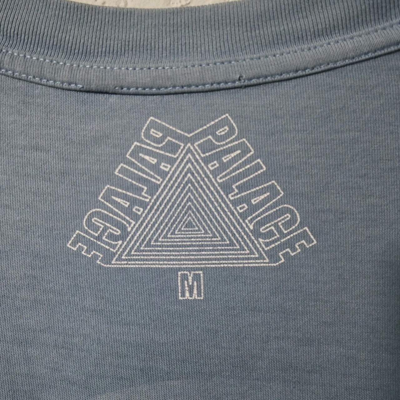 Palace "Sans Ferg" Long Sleeve Tee– Blue Size M gallery