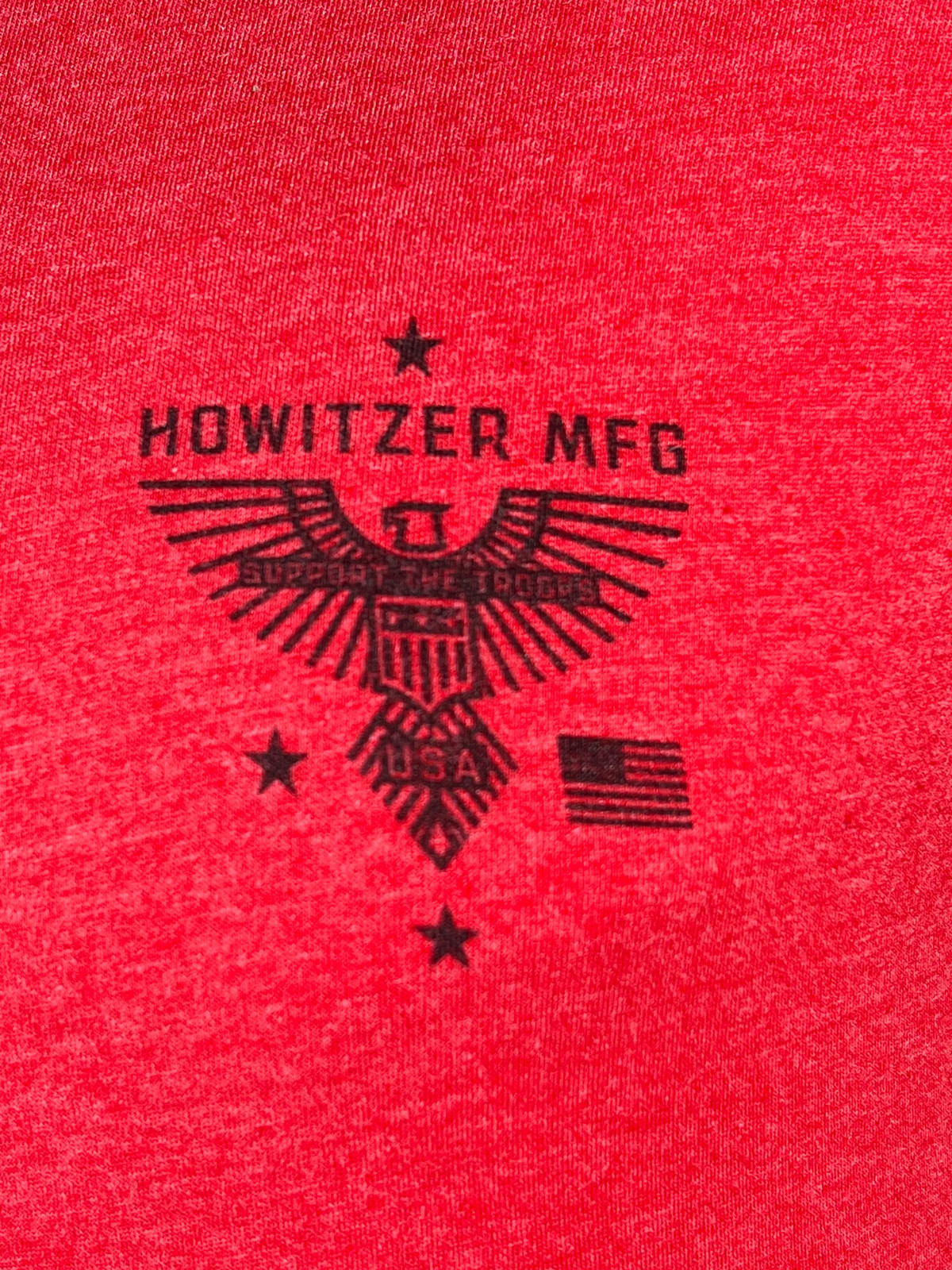 Howitzer Style Men's T-Shirt Support Military Grunt MFG gallery