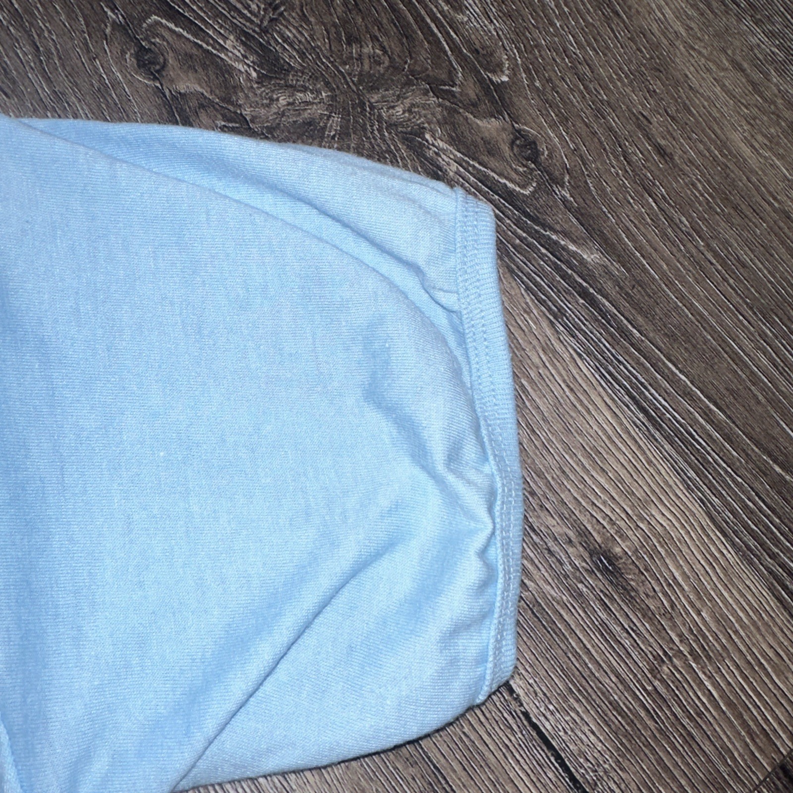 Vintage 70s Roach Ringer T shirt Hug Me Cartoon Blue Single Stitch Mens L gallery