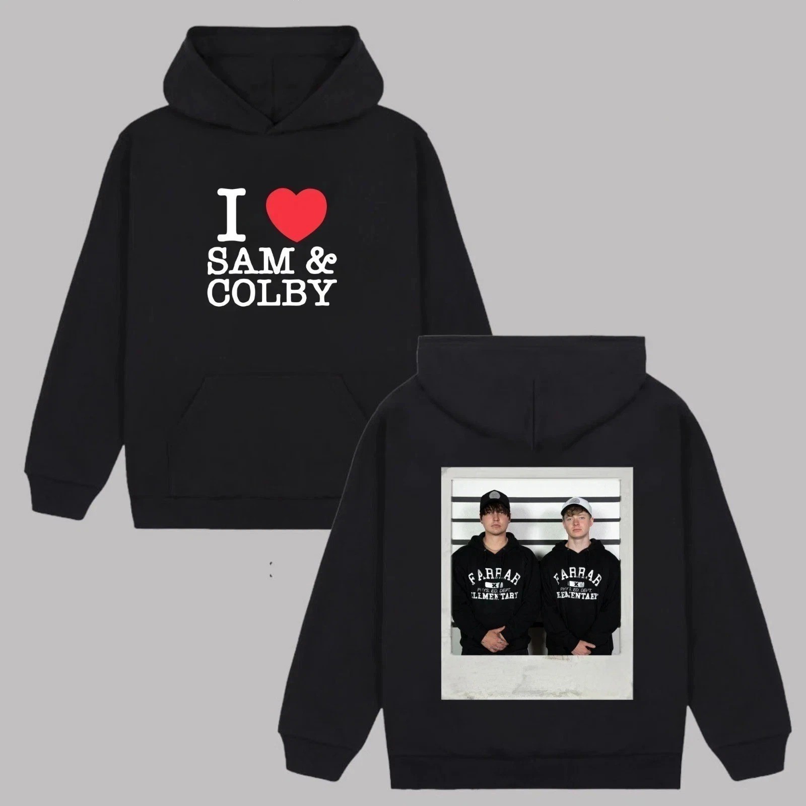 SALE! I Heart Sam And Colby Autograph Merch Hoodie