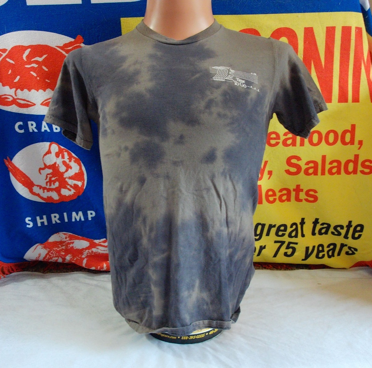 CODY'S RUN CLUB tye dye T Shirt Men's Small Graphic Fitness Jog KO TIME TO GO gallery