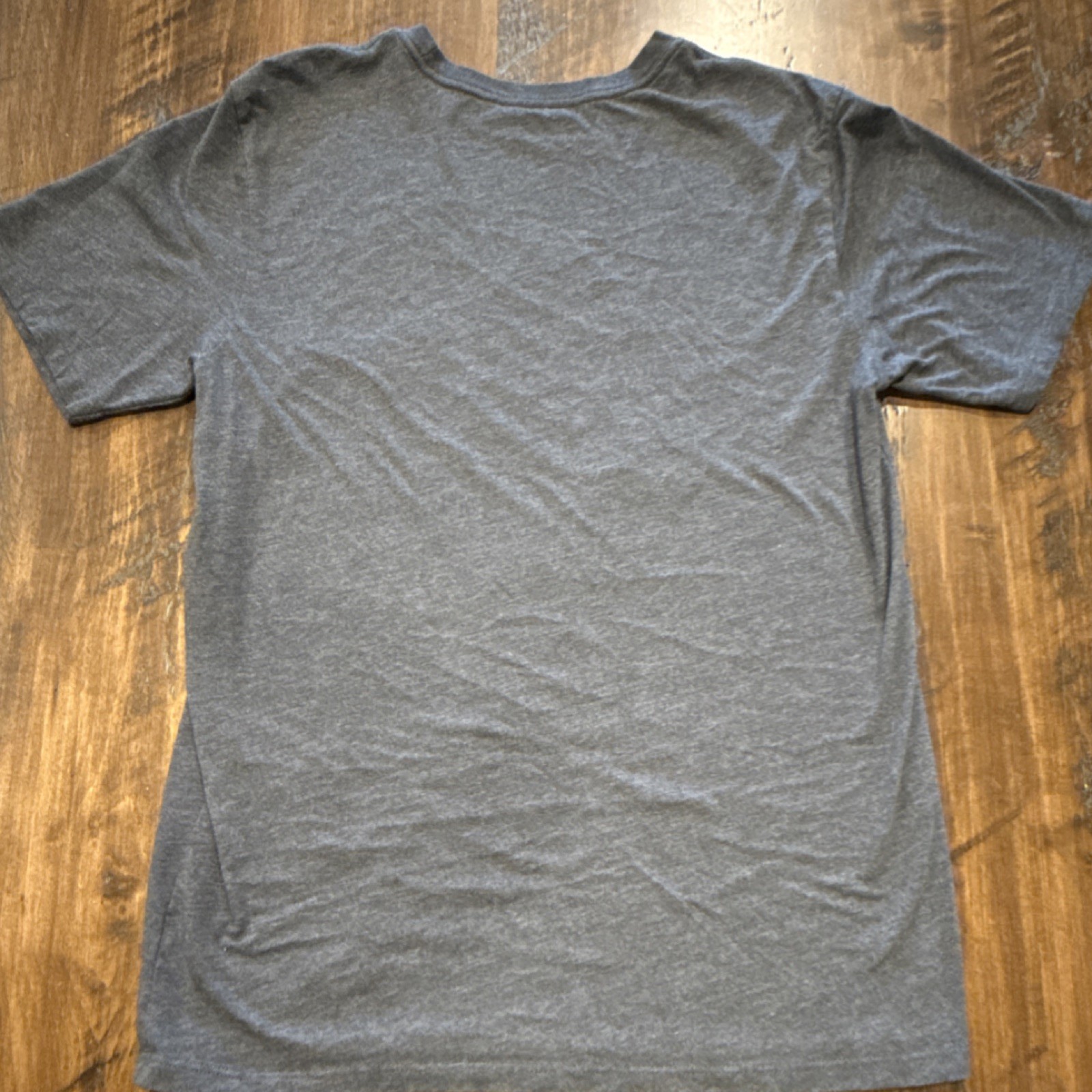 Hurley Men's Gray Graphic Logo Crew Neck Short Sleeve T-Shirt, Size L gallery