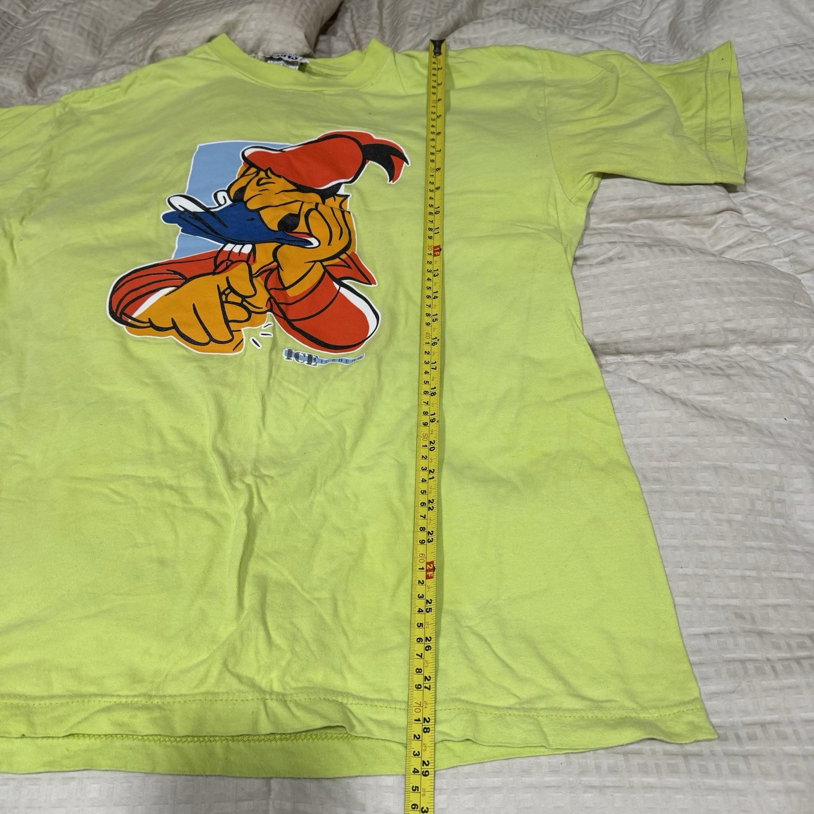 Vintage Iceberg Donald Duck Graphic T-Shirt Men's Size XXL 2XL Made in USA gallery