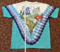 Unisex 2007 LIQUID BLUE RAINFOREST CAFE T-SHIRT FROGS See Photos For Measurement