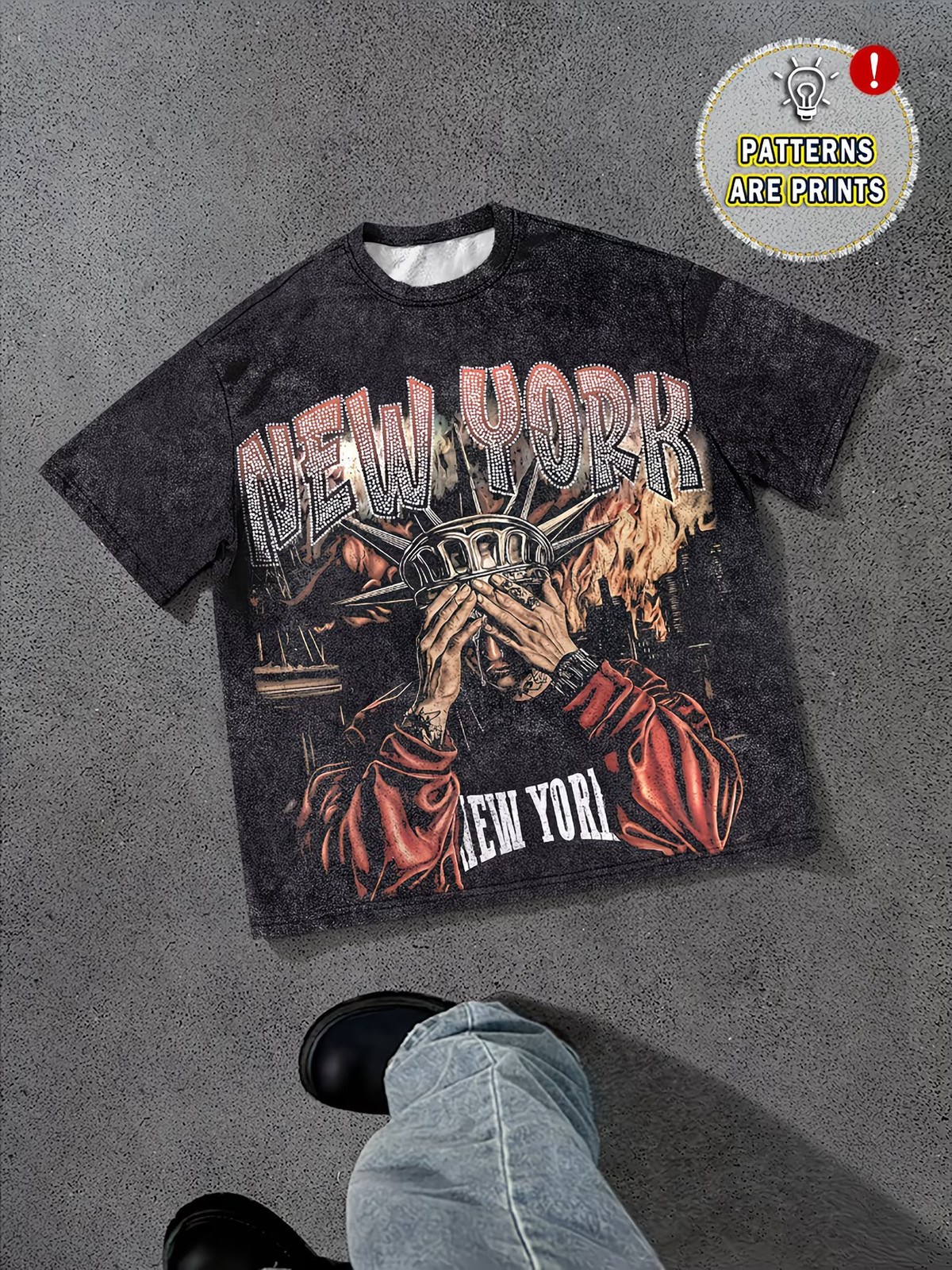 3D Men'S Summer Short Sleeve Print T-Shirt [Print Design - Not Textured] gallery