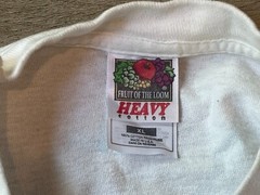 Vintage 1990s Gerry COSBY Single Stitch T Shirt on Fruit of the Loom Tag Mens XL