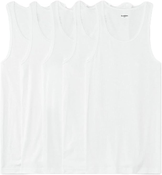Goodfellow & Co Men's Tank Top, Men's 4pk Ribbed Tank Top - Goodfellow & Co, gallery