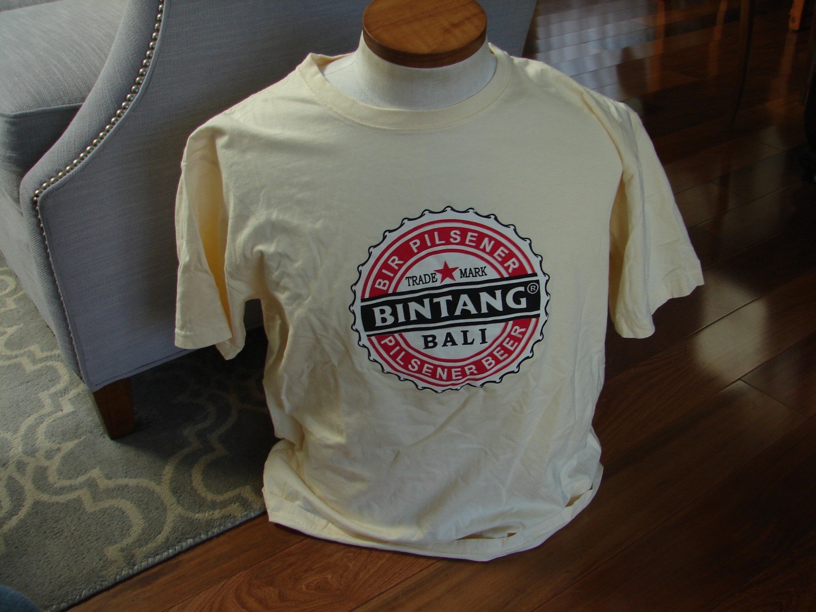 Bintang Beer Bali Indonesia T-Shirt Mens XXL Bir Pilsener Graphic Tee
