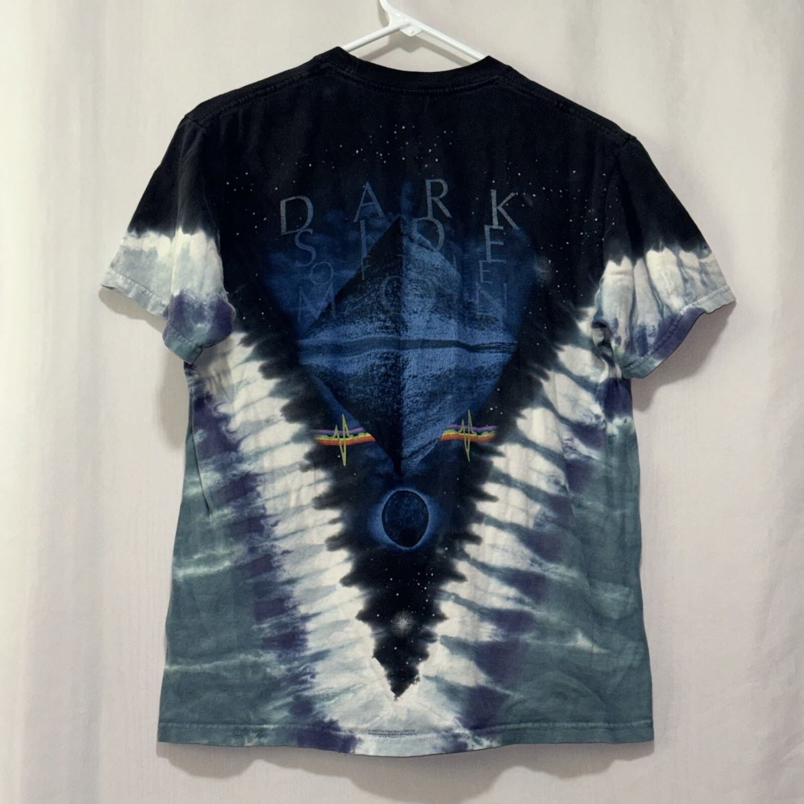 Pink Floyd Tie Dye T Shirt Liquid Blue Tag Mens Size Small Euc E2300 gallery