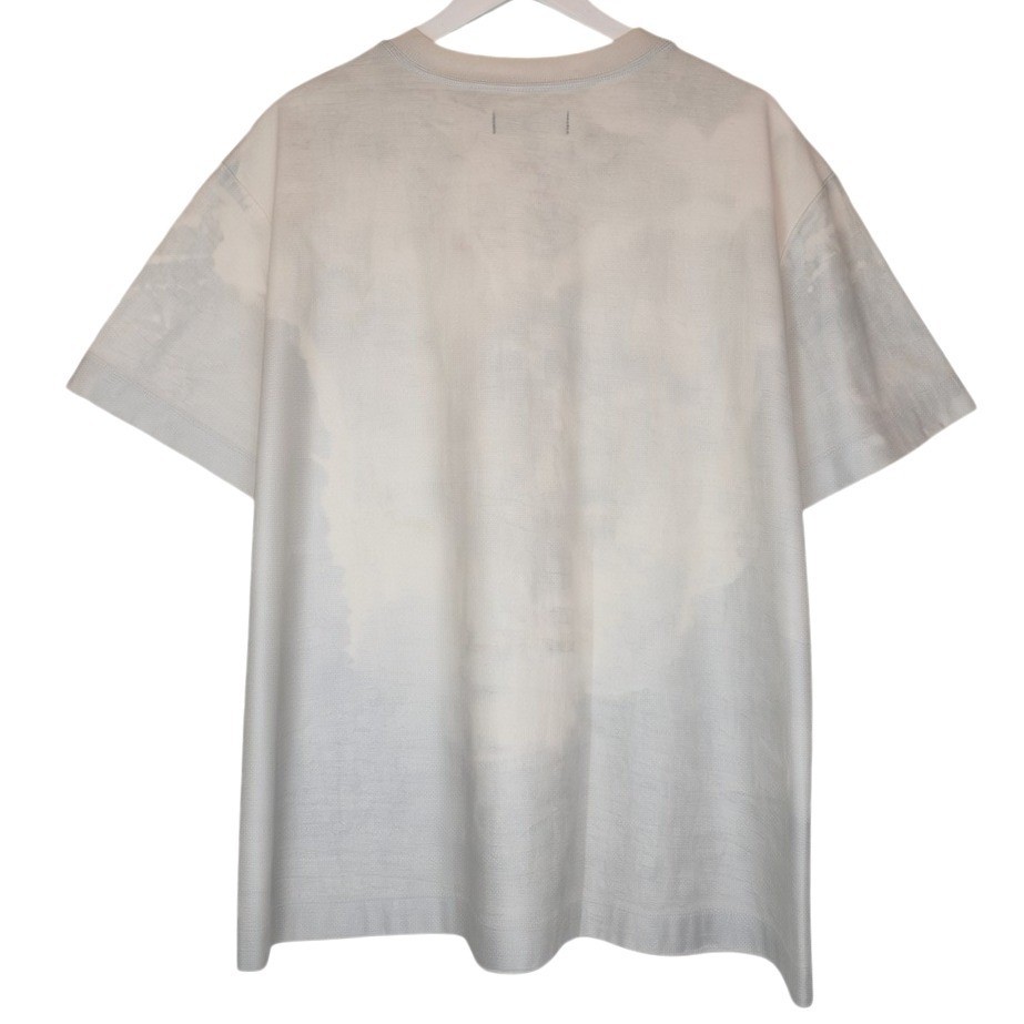 PURPLE BRAND T-Shirt Mens Medium Silver-Effect Textured Knit Logo Tee Streetwear gallery