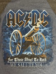 AC/DC For Those About To Rock We Salute You Long Sleeve Music – Men’s Medium