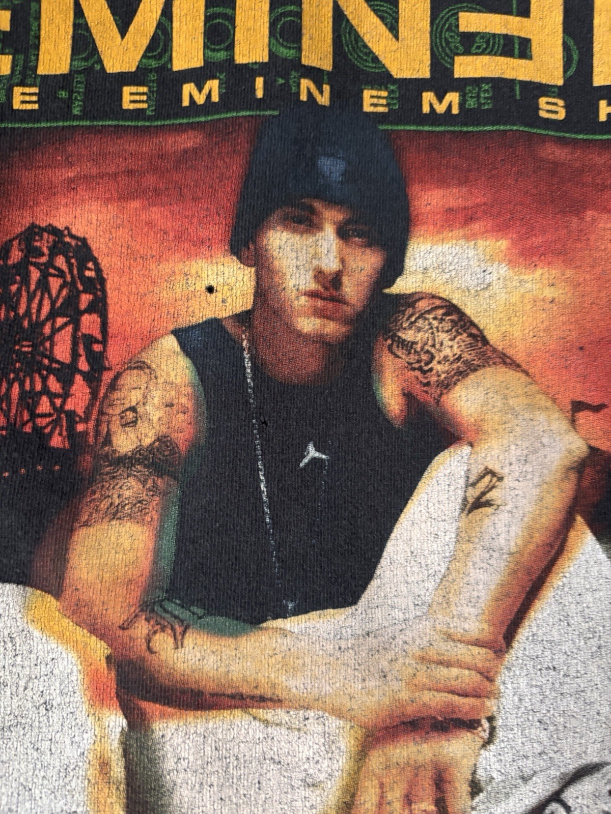 Vintage 2000s Eminem t-shirt M/L Marshall Mathers LP Rap shirt Family Values gallery