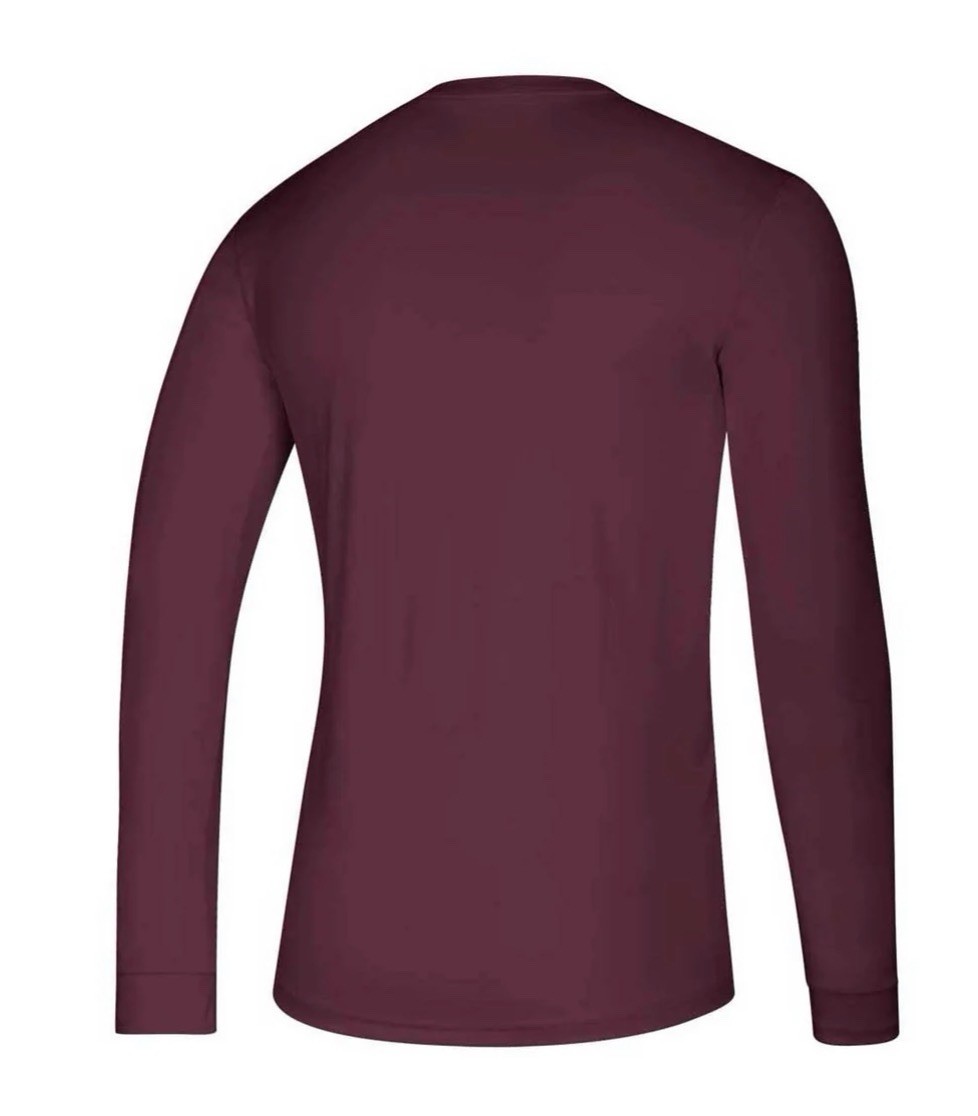 adidas Creator Long Sleeve Tee Maroon EK0128 Men’s Size 3XL-Tall New W Tags gallery