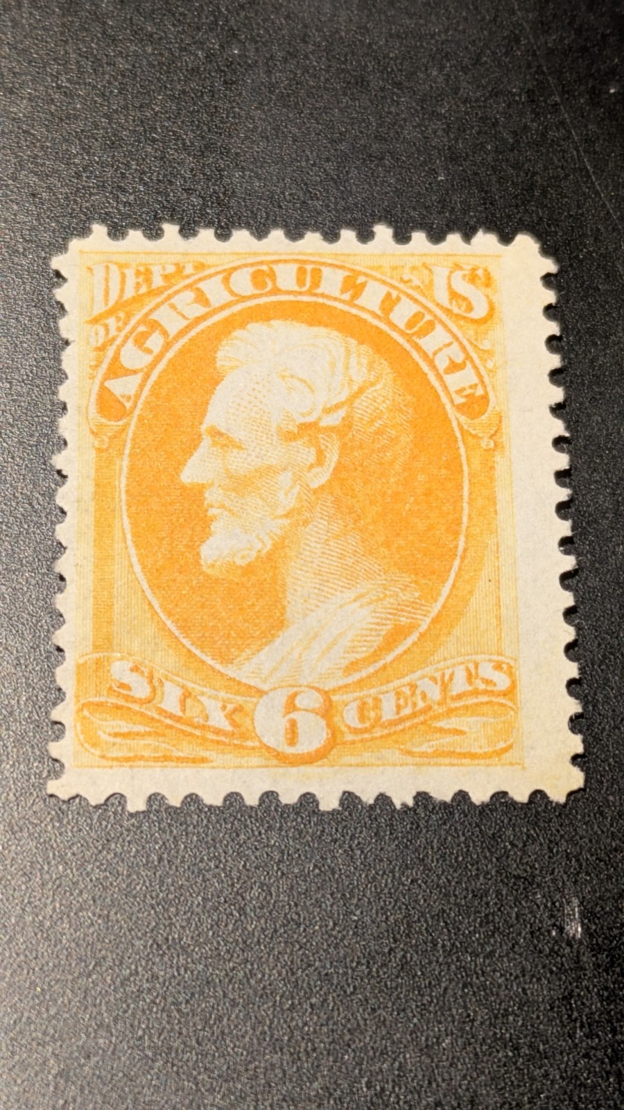 U.S. Official Stamp #O4 Fine/ Very Fine Mint No Gum With Brilliant Color